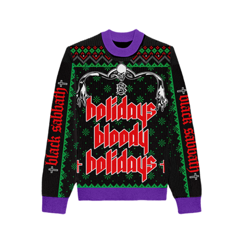 Holidays Bloody Holidays by Black Sabbath - Knit Sweater - shop now at Black Sabbath store