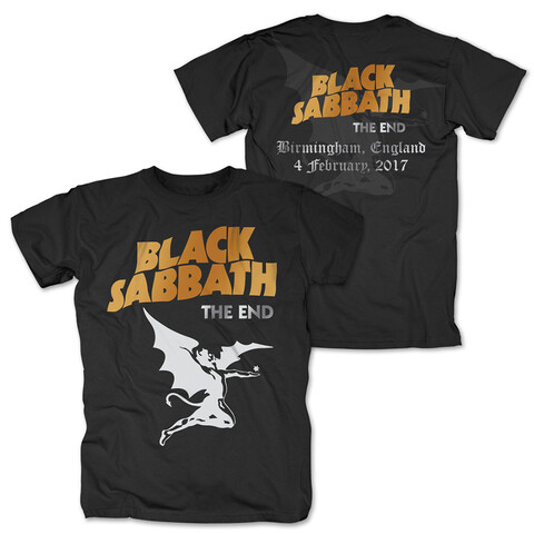 The End Cover Logo von Black Sabbath - T-Shirt jetzt im Black Sabbath Store