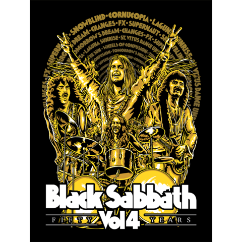 Vol. 4 von Black Sabbath - Poster jetzt im Black Sabbath Store