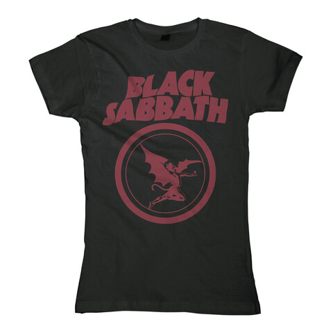 Fallen Angel Logo by Black Sabbath - Girlie Shirt - shop now at Black Sabbath store