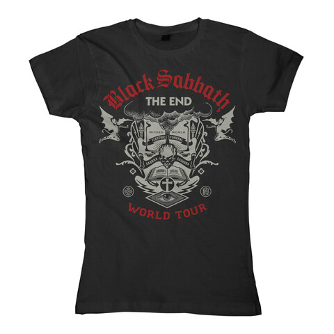 The End Scripture by Black Sabbath - Girlie Shirts - shop now at Black Sabbath store