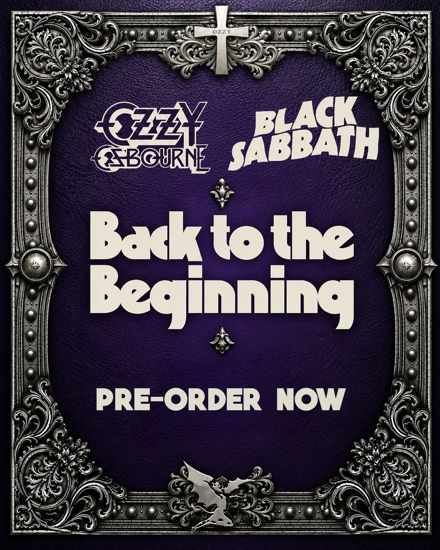 Ozzy Osbourne Black Sabbath Back to the Beginning Pre-Order Now