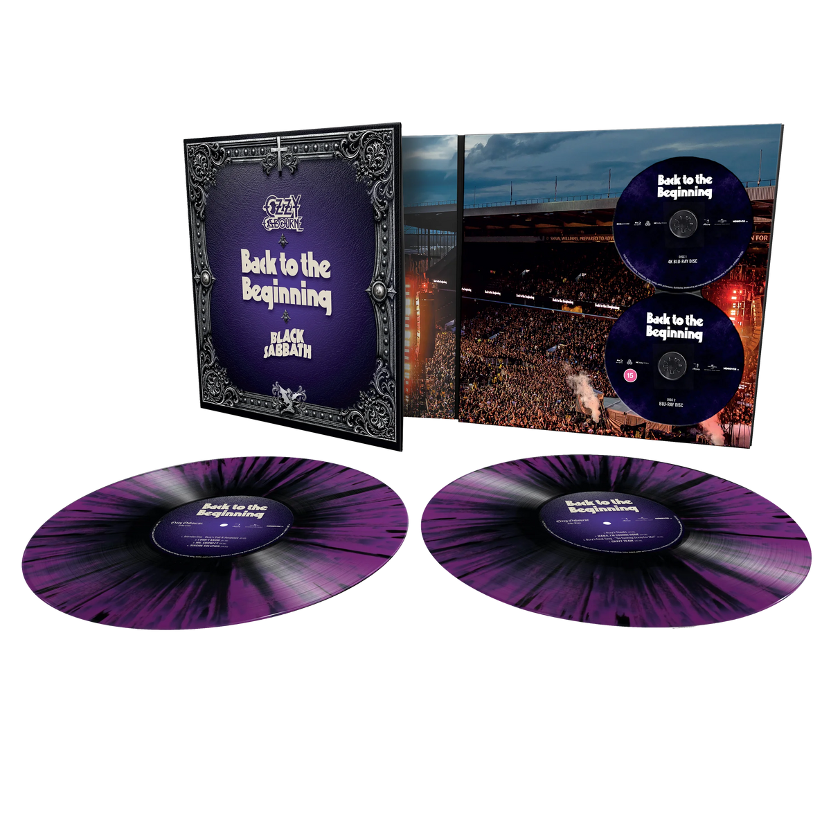 Black Sabbath Back To The Beginning 2LP/2BR ALT-COLOUR purple/black  2LP/2BR ALT-COLOUR purple/black 464329