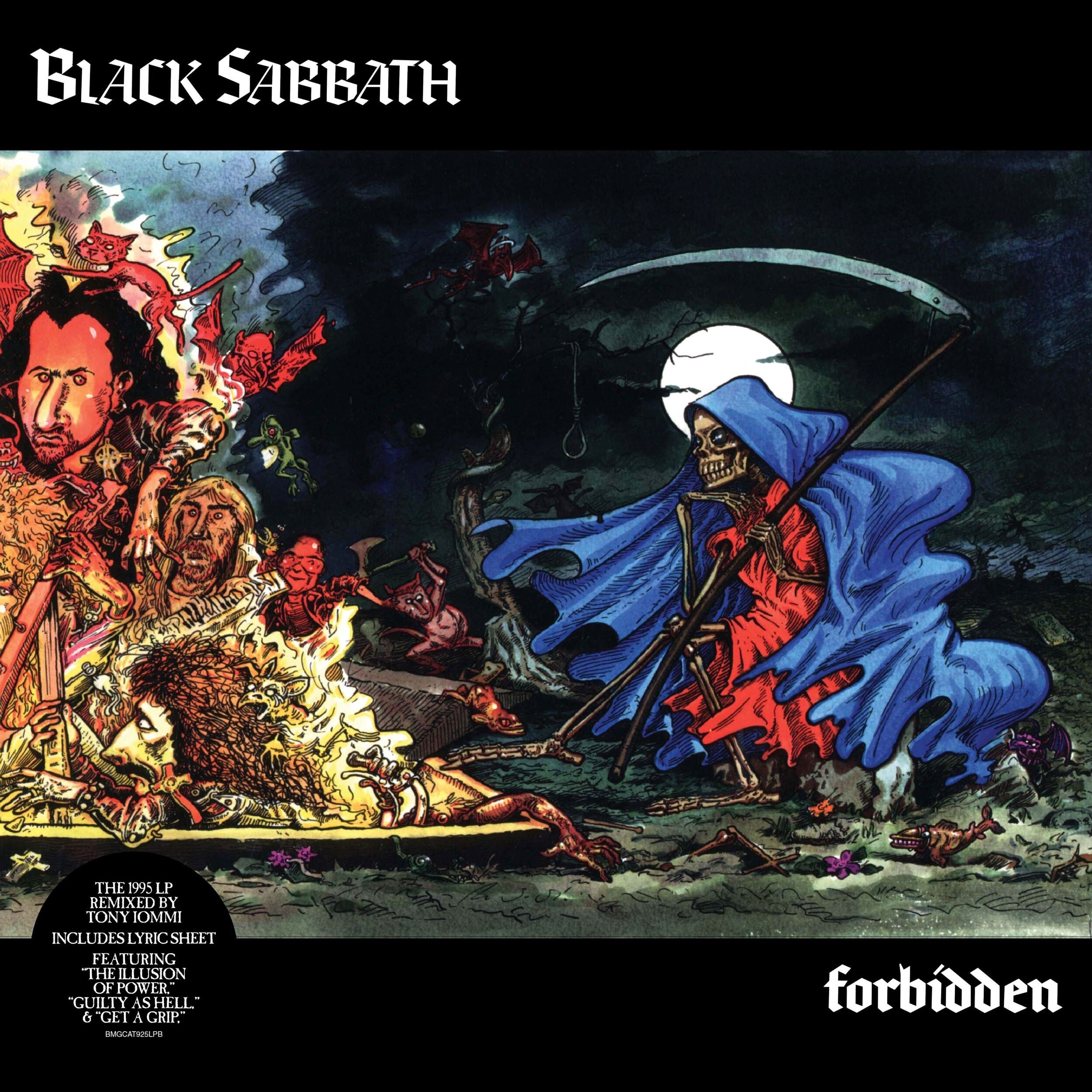 Black Sabbath Forbidden (2024 Tony Iommi Remix LP) 1LP - black 396386