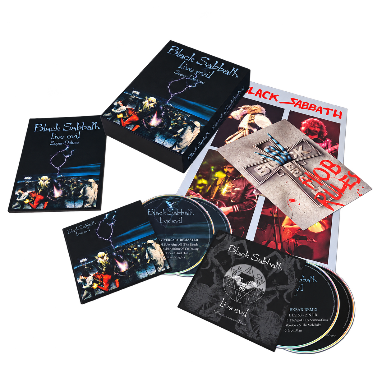 Black Sabbath Live Evil Super Deluxe 40th Anniversary Edition 4CD 464331