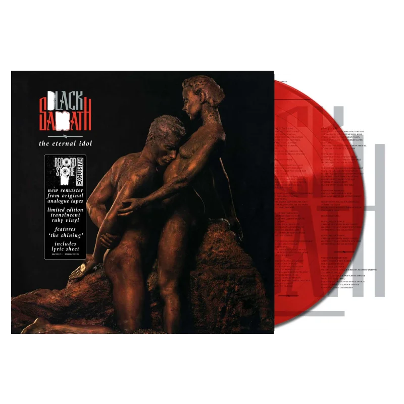 Black Sabbath The Eternal Idol (2025 Remaster) 1LP - translucent ruby colour vinyl  464357