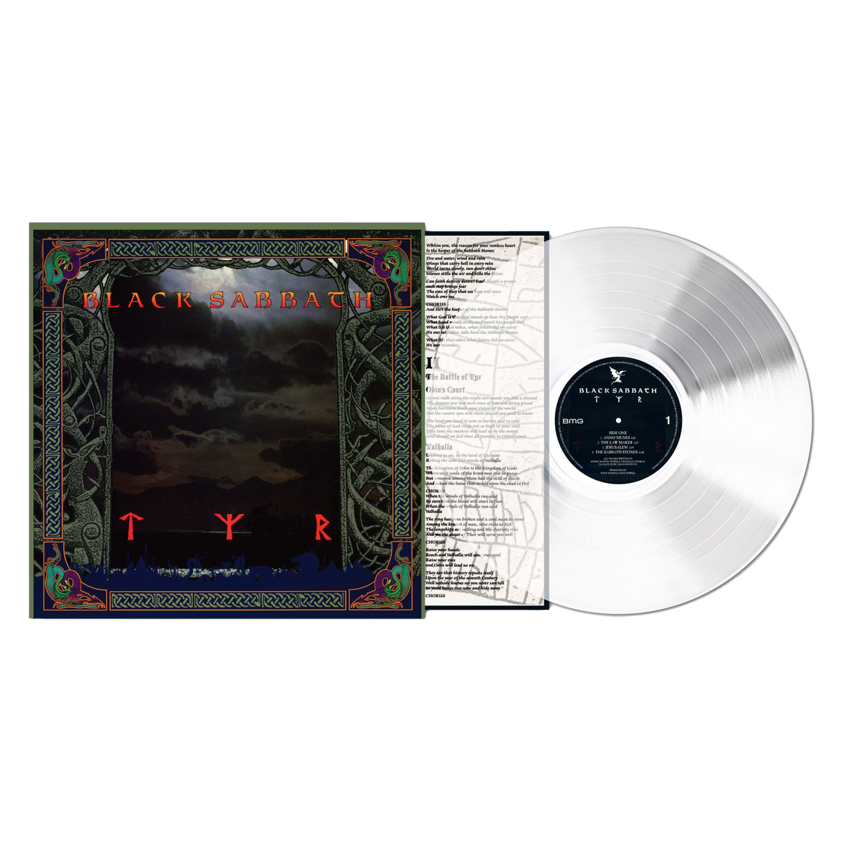 Black Sabbath Tyr (2024 Remaster) 1LP - clear  464345